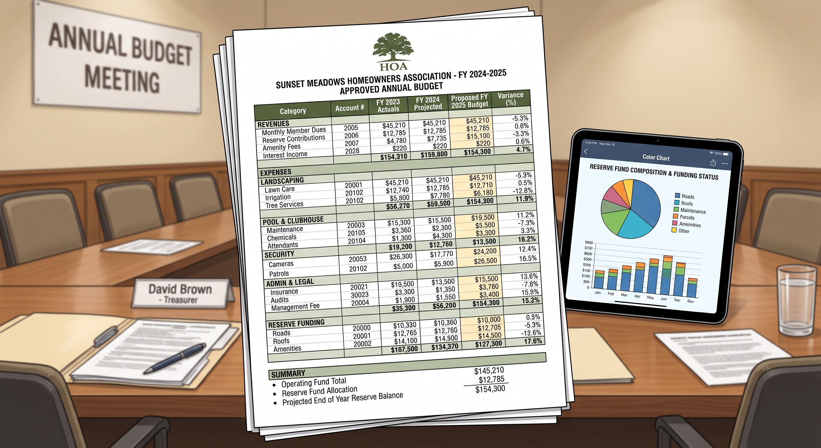 HOA Budget