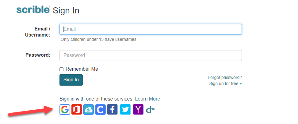 IMAGE 51503: Sign-in page showing last used Google account