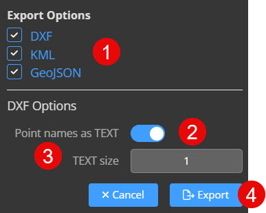 export drawing