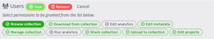 Pointerra Permissions Edit