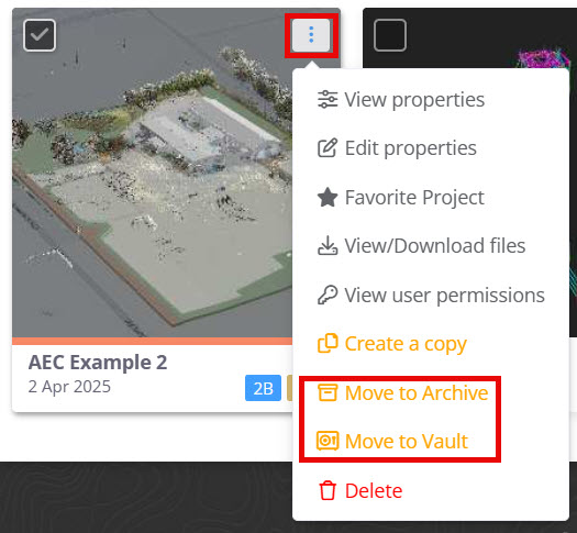 Single archive