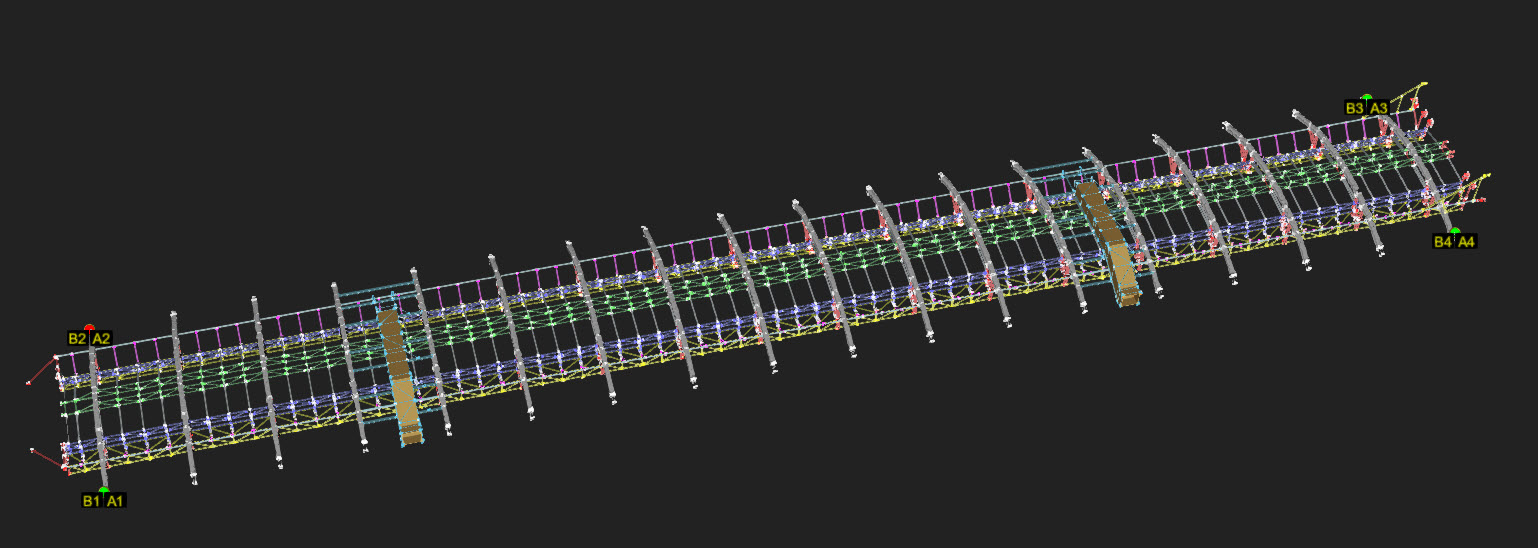 3D model aligned with point cloud