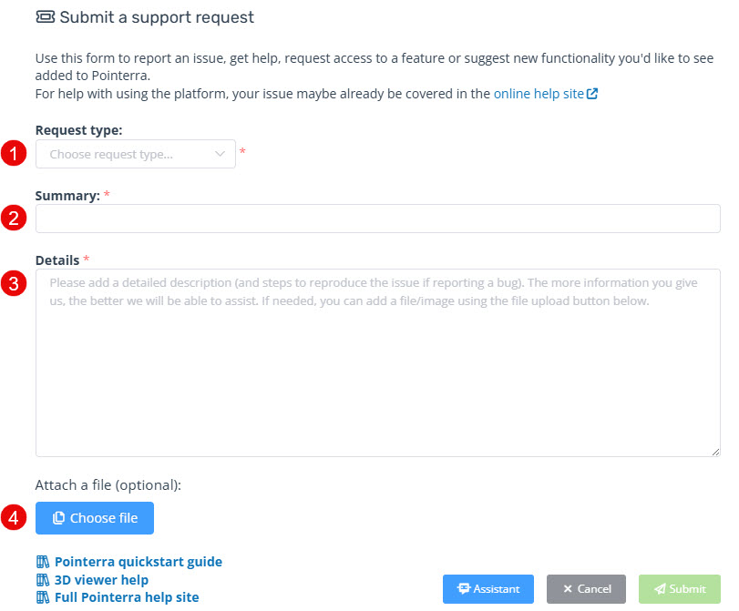 Support For Requests Pointerra - Frequently Asked Questions