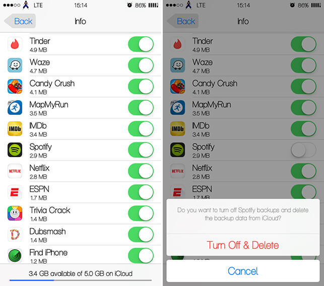 delete app from iCloud