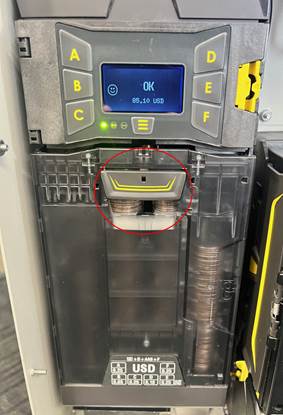 A close up of a machineAI-generated content may be incorrect.