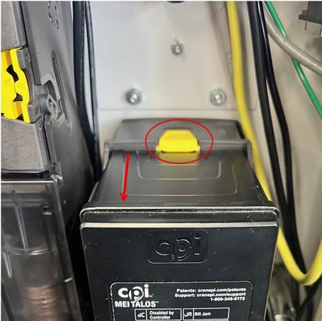 A black box with a yellow buttonAI-generated content may be incorrect.