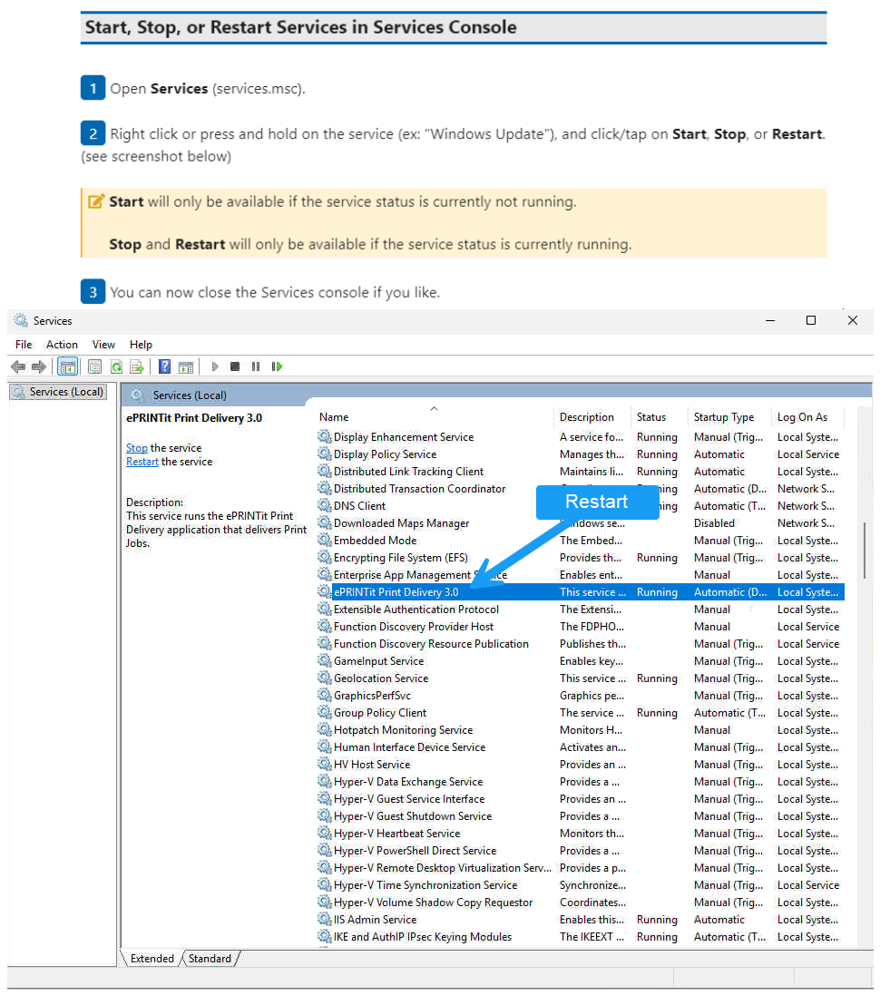 Eprintit TBS Libraries KB - Frequently Asked Questions