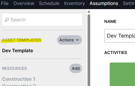 Reordered assumptions sidebar