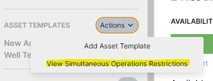 View Simops Restrictions