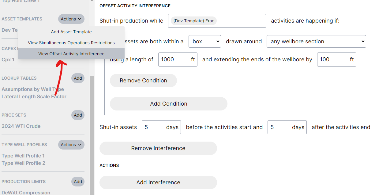 Offset activity interference in Planner v2.1