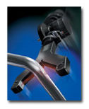 A close-up of a bicycle handlebarDescription automatically generated