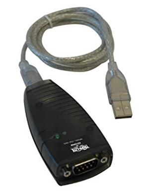 A black computer cable with a cableDescription automatically generated