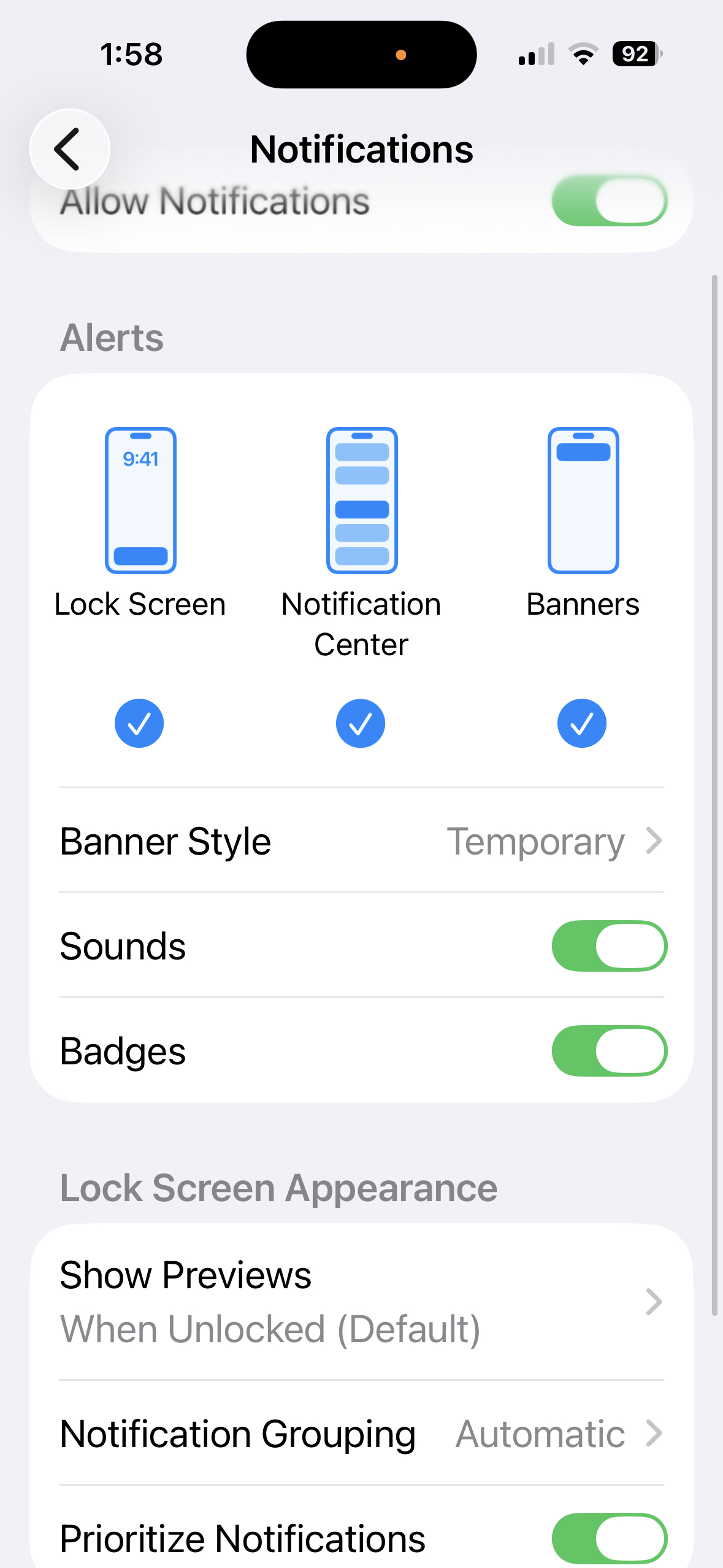 Notifications